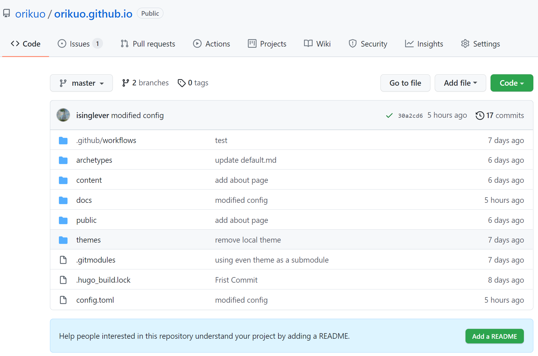 Push to Github Repository